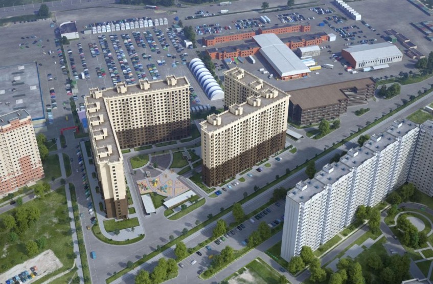 ЖК Котельнические высотки. Московская обл., Котельники, Белая Дача мкр., Кузьминская ул., 7