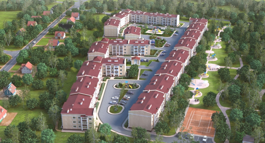 ЖК Дмитрослав. Московская обл., Дмитров, Луговая ул., 31
