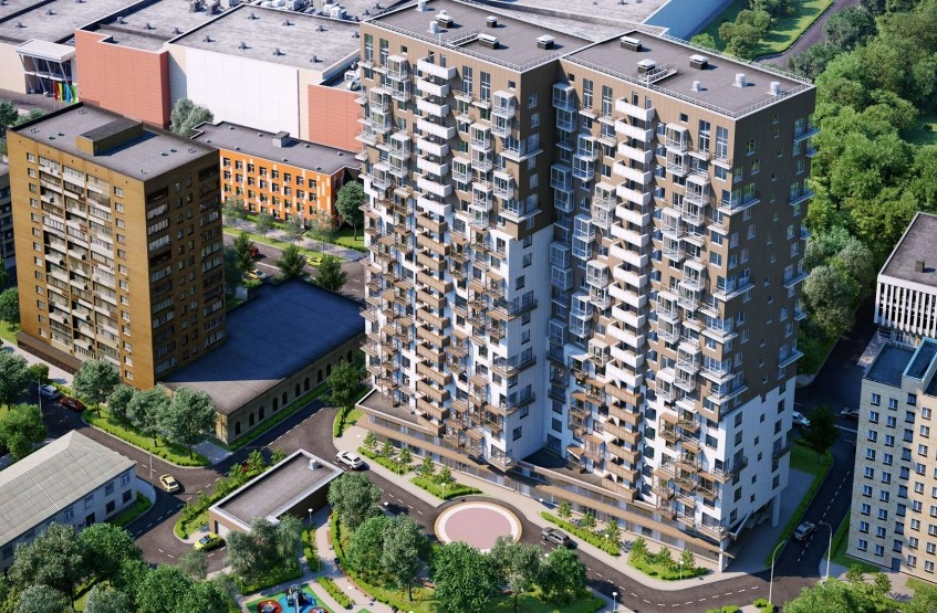 ЖК Геометрия. Москва, Душинская ул., 16