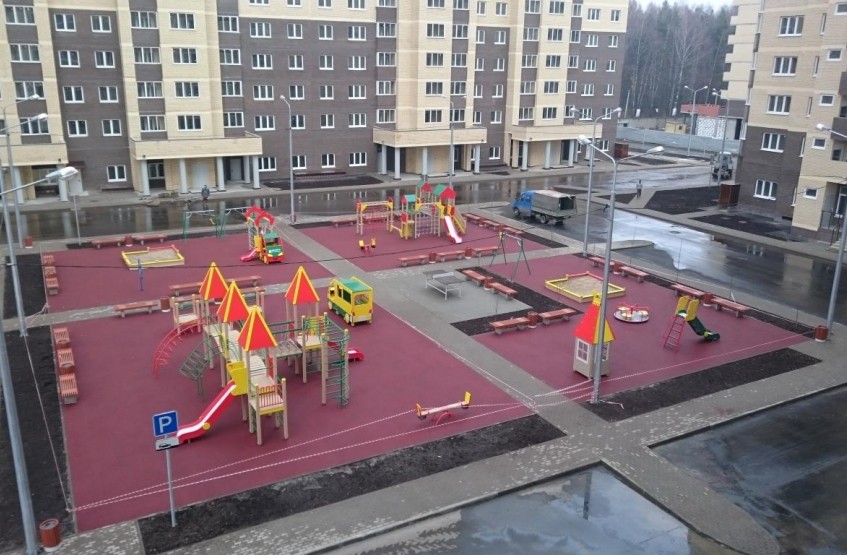 Мкр Полет в Ногинске. Московская обл., Ногинск, Дмитрия Михайлова ул.