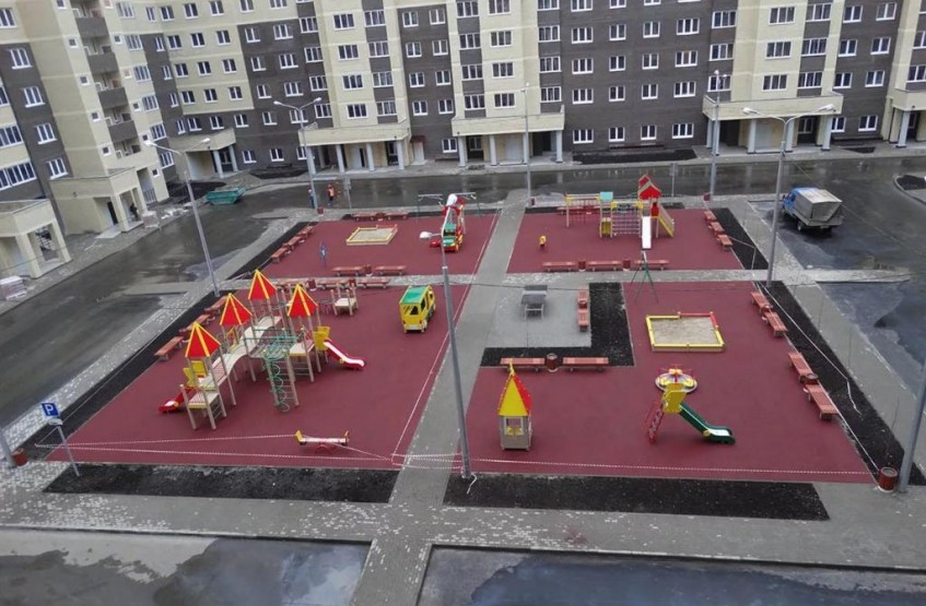 Мкр Полет в Ногинске. Московская обл., Ногинск, Дмитрия Михайлова ул.