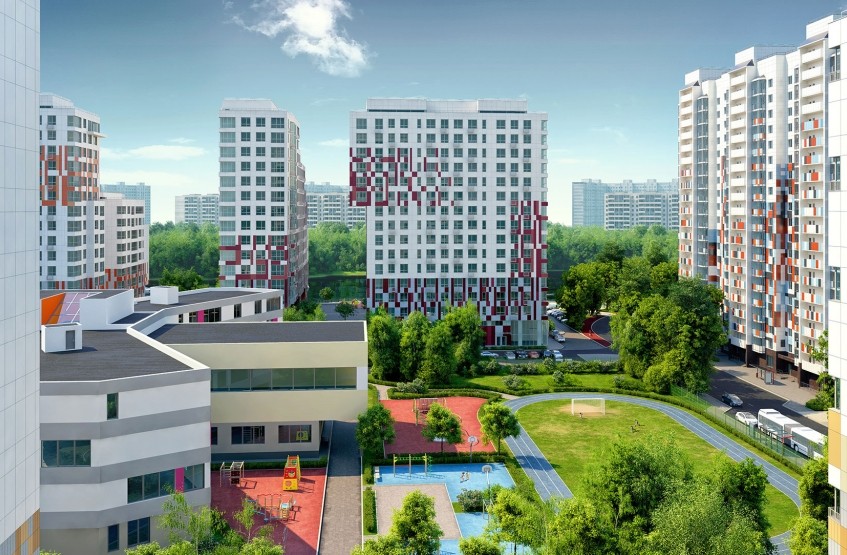 Квартал River Park. Москва, Нагатинский Затон, мкр. 16, Речников ул., вл. 7 / Коломенская ул.