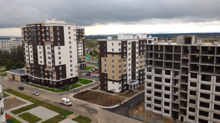 Мкр Донской в Коломне. Московская обл., Коломна, Девичье Поле ул.