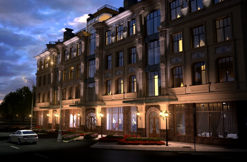 ЖК Mon Cher . Москва, Якиманка Бол. ул., 15/20