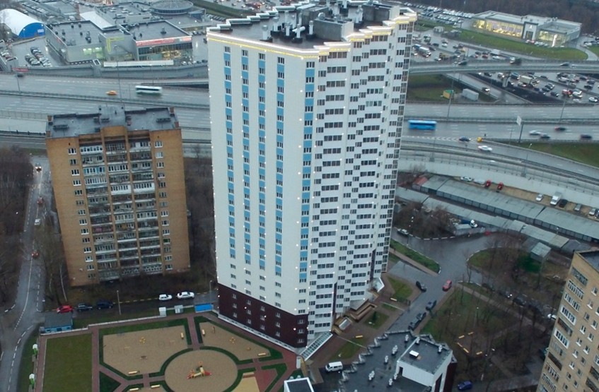 ЖК Альтаир. Московская обл., Химки, Левобережный мкр., Зелёная ул., 6, к.1 
