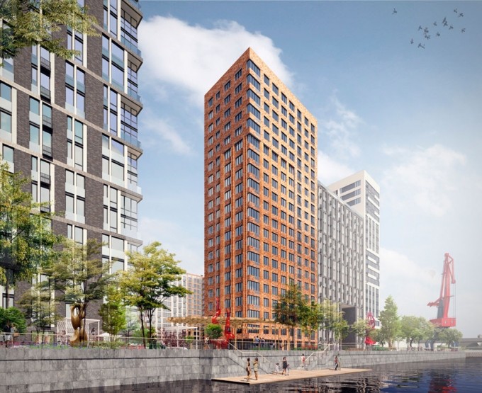 МФК Западный порт. Кварталы на набережной. Москва, Заречная ул., вл. 2/1
