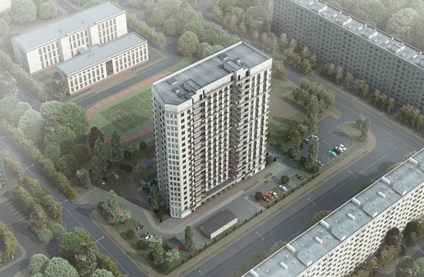 ЖК Лидер в Тушино. Москва, Яна Райниса бул., 4к3