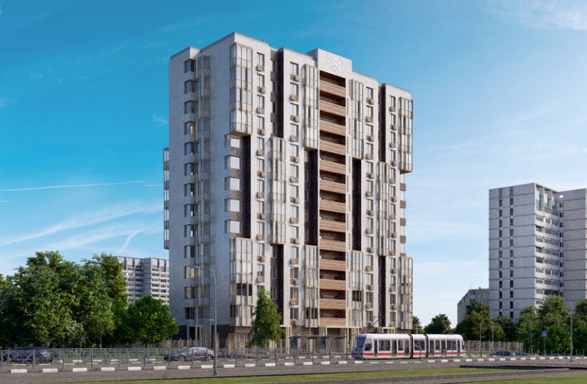 ЖК Дом Притяжение. Лидер на Чертановской. Москва, Чертановская ул., 59