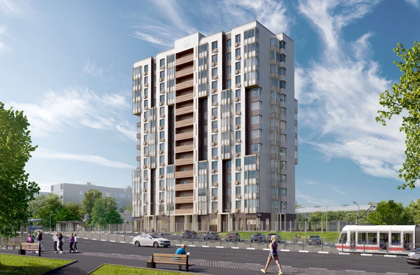 ЖК Дом Притяжение. Лидер на Чертановской. Москва, Чертановская ул., 59