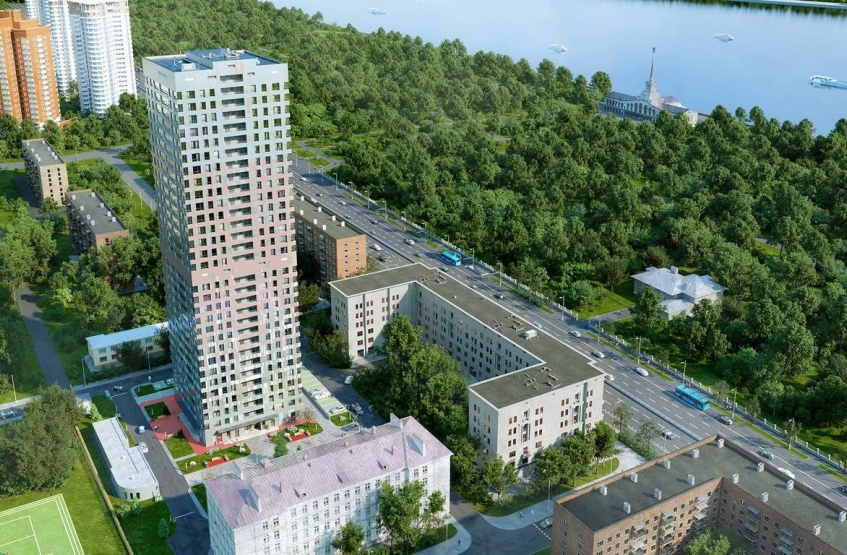 ЖК Фестиваль парк. Москва, Левобережный р-н, мкр. 2Е, к. 28, мкр. 2Г, к.17, 18, 19