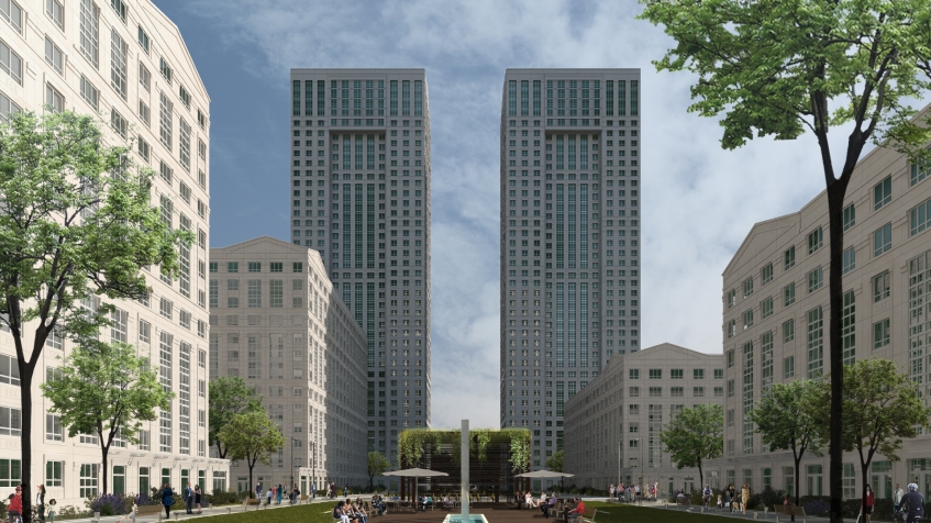 ЖК Sky City. Москва, Бочкова ул., вл. 11А / Годовикова ул.