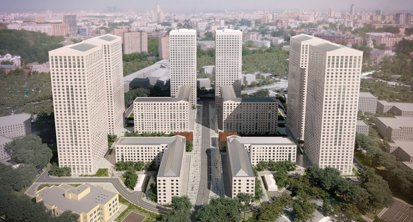 ЖК Sky City. Москва, Бочкова ул., вл. 11А / Годовикова ул.