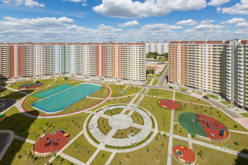 Квартал Солнцево. Москва, Авиаторов ул., вл. 5, корп. 1-6