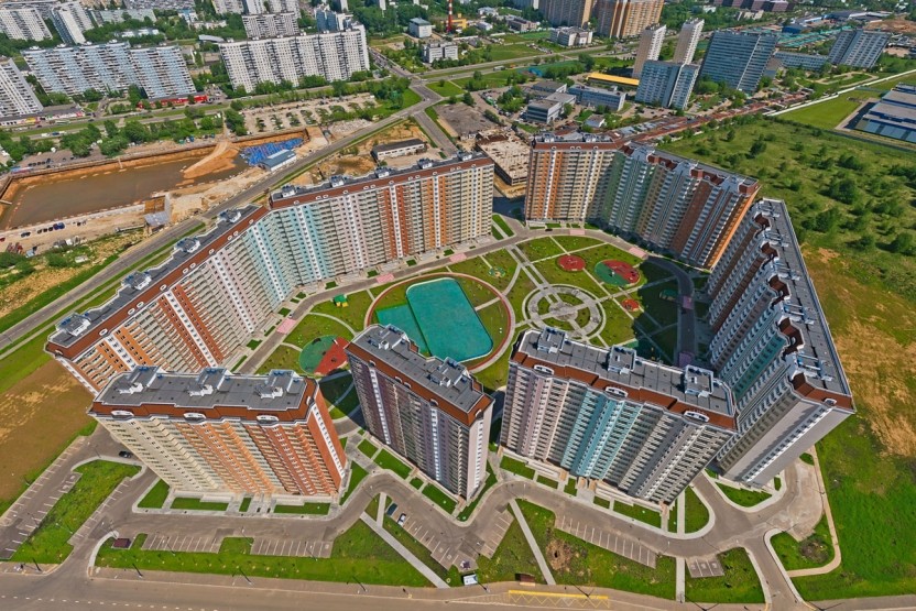 Квартал Солнцево. Москва, Авиаторов ул., вл. 5, корп. 1-6