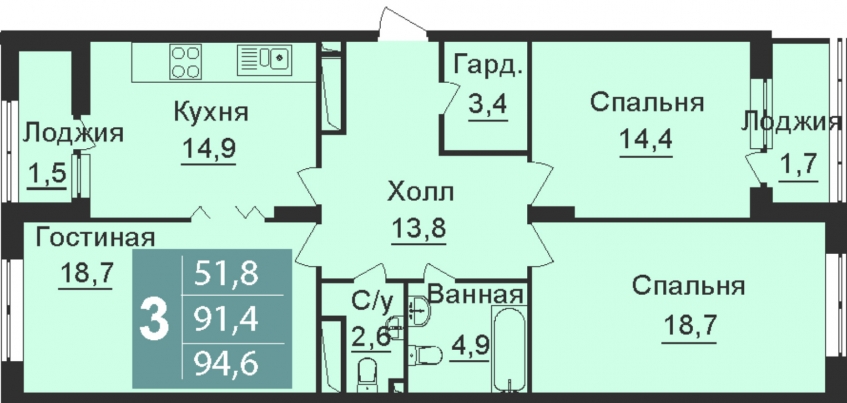 ЖК ВЛЮБЕРЦЫ. Московская обл., Люберцы, мкр. 1А