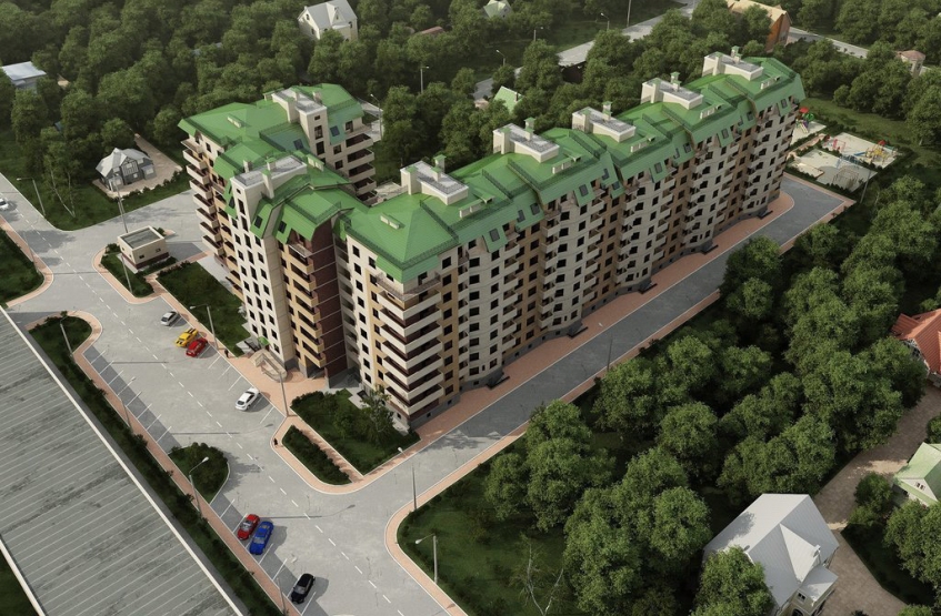 ЖК На Овражной. Московская обл., Химки, Сходня мкр., Овражная ул., 4