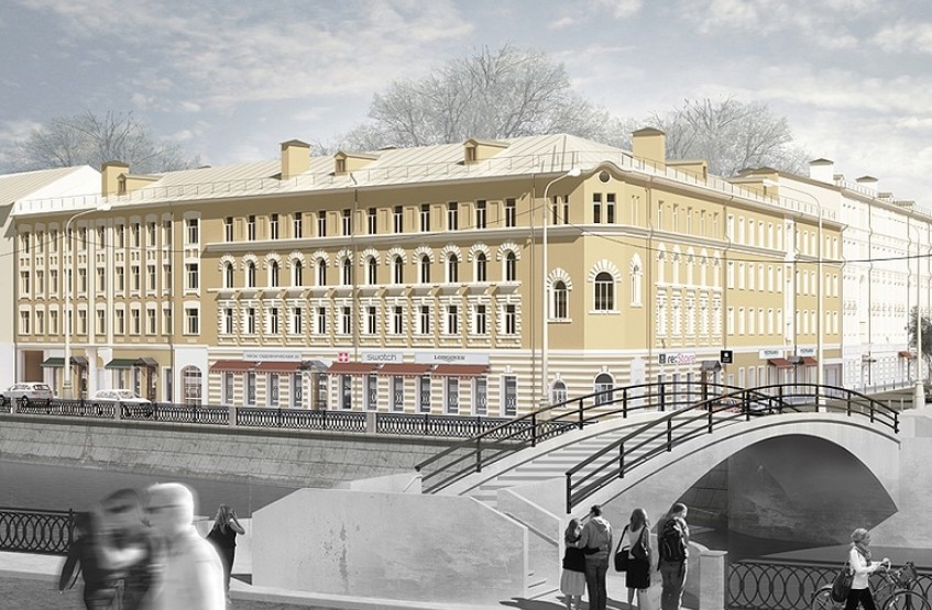 Дом на Садовнической набережной. Москва, Садовническая ул., 80/2с1
