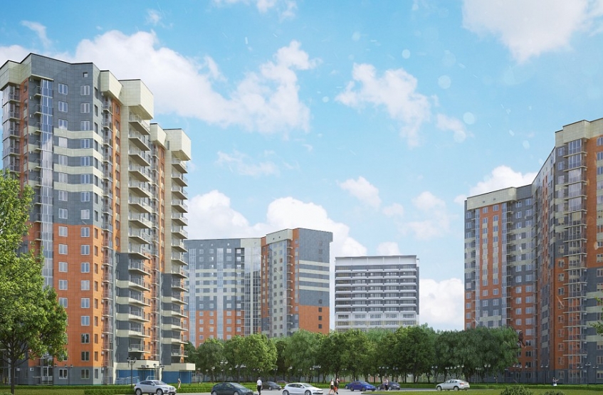 ЖК Новая Развилка. Московская обл., Ленинский р-н, Развилка пос., Проектируемый пр-д № 5542