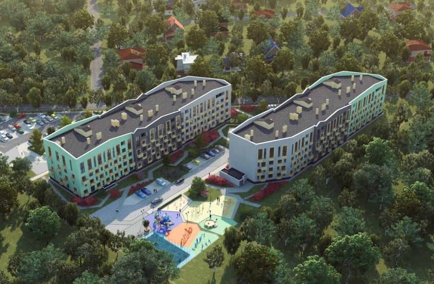 ЖК АиБ. Московская обл., Ленинский р-н, Мещерино пос.