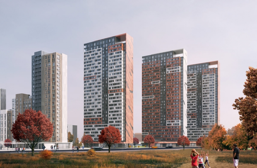Жилой квартал «Преображение». Москва, Тюменский проезд, вл. 3-5