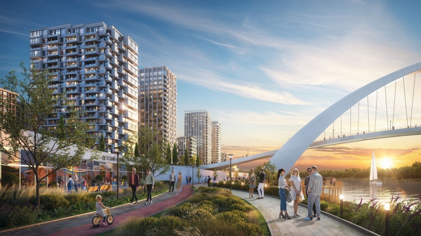 ЖК «Остров». Москва, ул. Нижние Мнёвники, уч. 37Б

