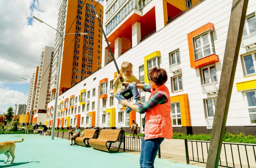 Квартал Радужный Краски жизни. Московская обл., Видное, Радужная ул.