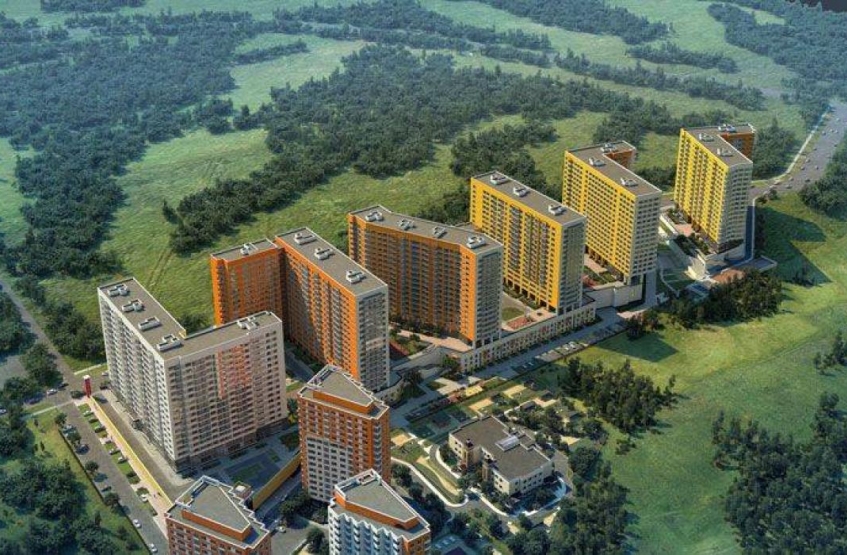 Квартал Радужный Краски жизни. Московская обл., Видное, Радужная ул.