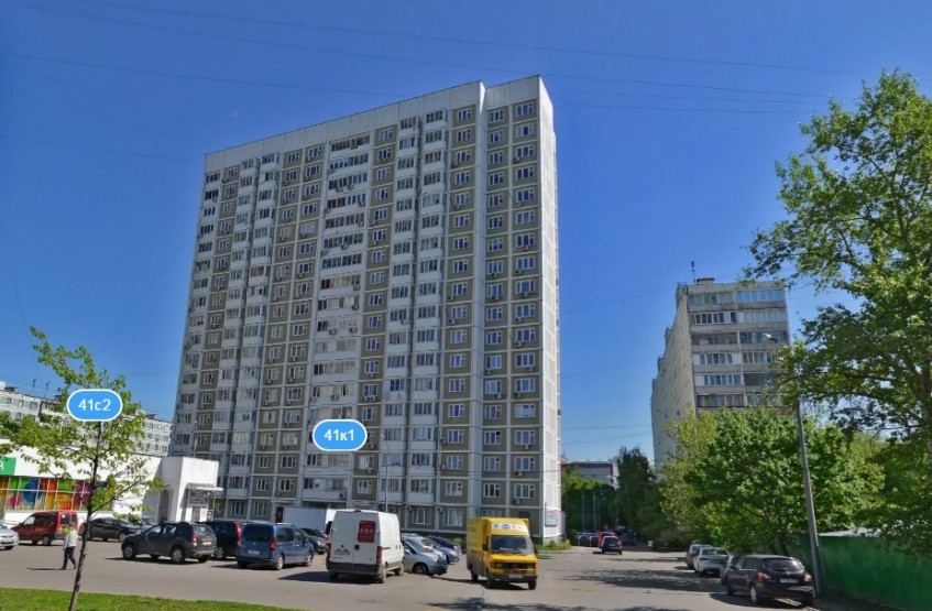 Жилой дом. Ореховый пр-д, 41, корп. 1. Москва, Ореховый пр-д, 41, корп. 1