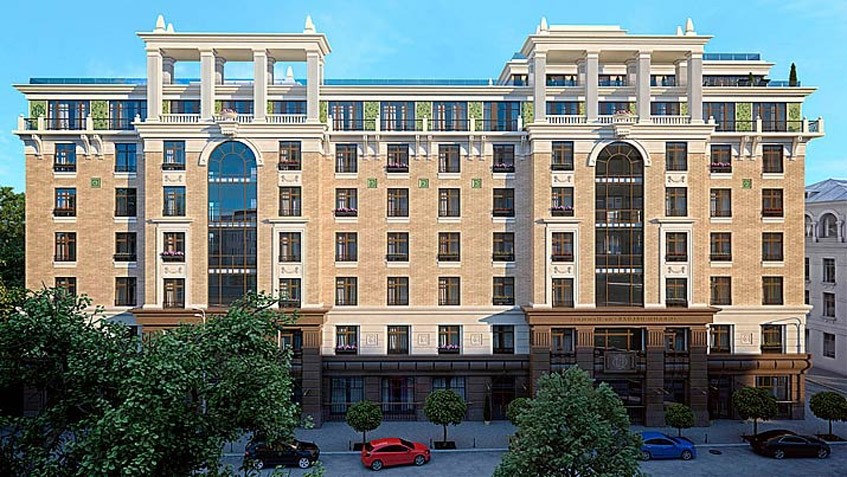 ЖК Grand Deluxe на Плющихе. Москва, Погодинская ул., 4