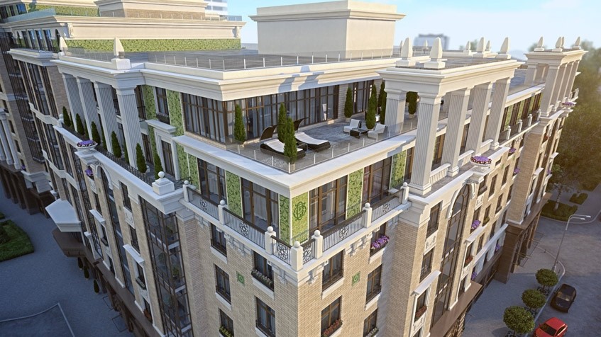 ЖК Grand Deluxe на Плющихе. Москва, Погодинская ул., 4