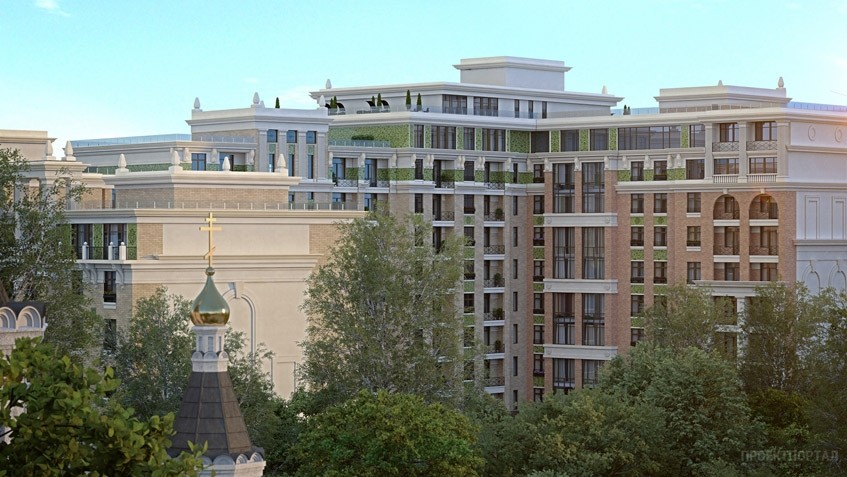 ЖК Grand Deluxe на Плющихе. Москва, Погодинская ул., 4