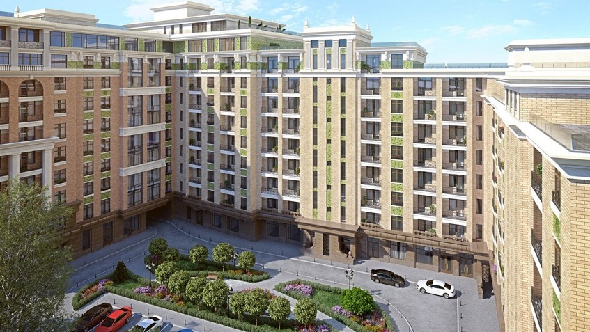 ЖК Grand Deluxe на Плющихе. Москва, Погодинская ул., 4
