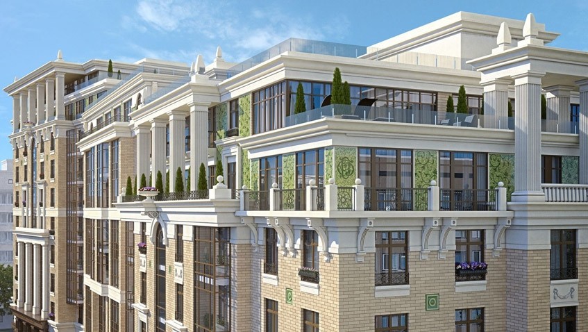 ЖК Grand Deluxe на Плющихе. Москва, Погодинская ул., 4