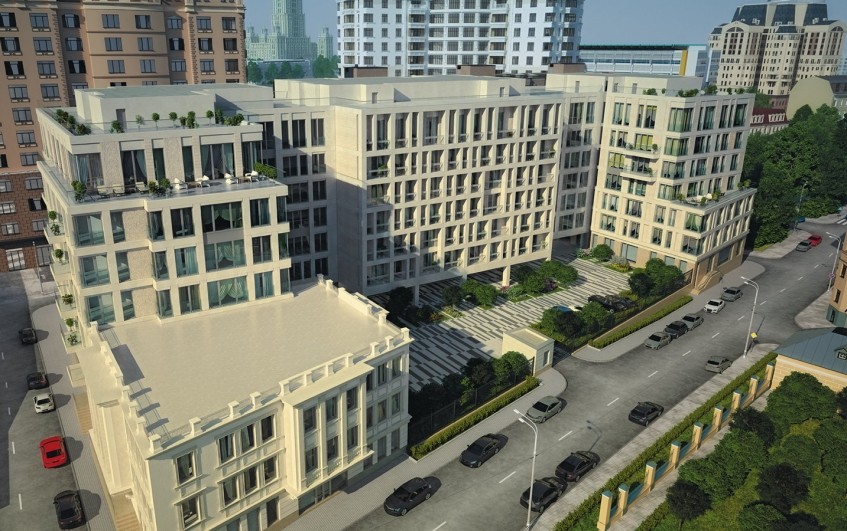Клубный дом Smolensky De Luxe. Москва, Смоленская площадь, вл7-9