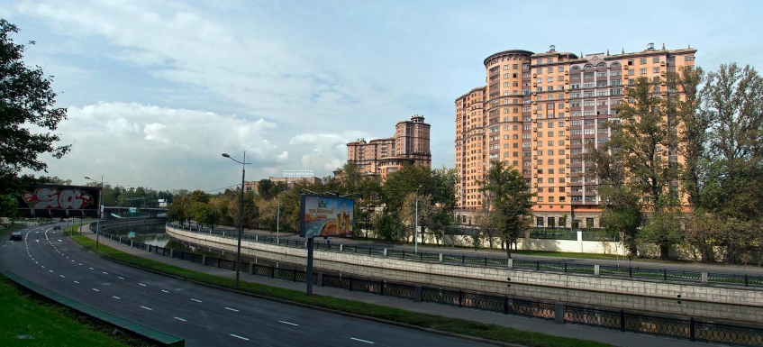 ЖК Каскад в Москве. Москва, Академика Туполева наб., 15, корп. 1-3
