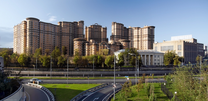 ЖК Каскад в Москве. Москва, Академика Туполева наб., 15, корп. 1-3