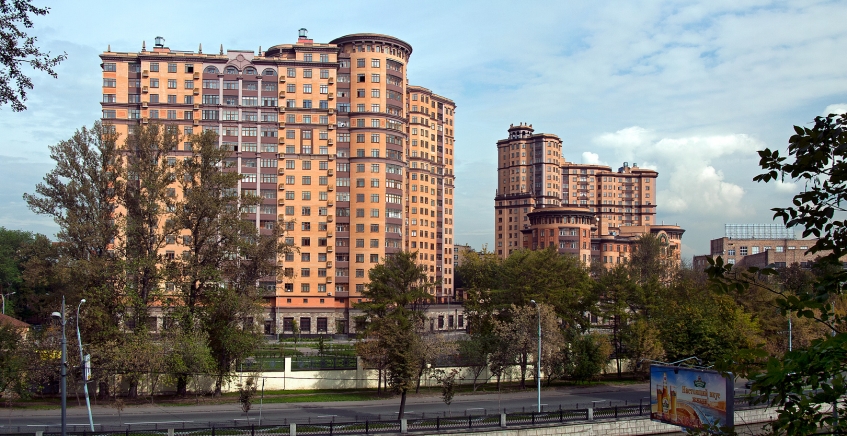 ЖК Каскад в Москве. Москва, Академика Туполева наб., 15, корп. 1-3