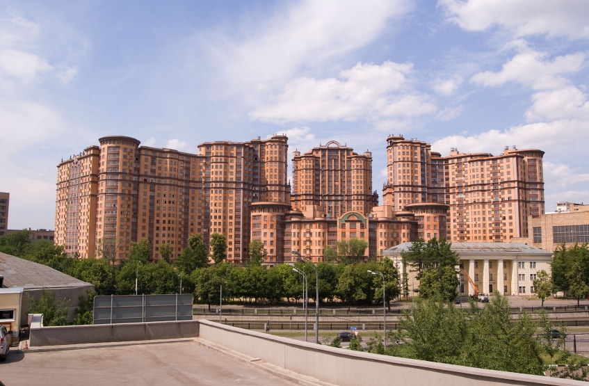 ЖК Каскад в Москве. Москва, Академика Туполева наб., 15, корп. 1-3