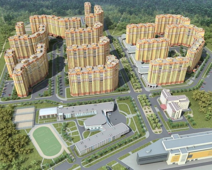 ЖК Юго-Западный. Москва, Московский пос., 3-й микрорайон