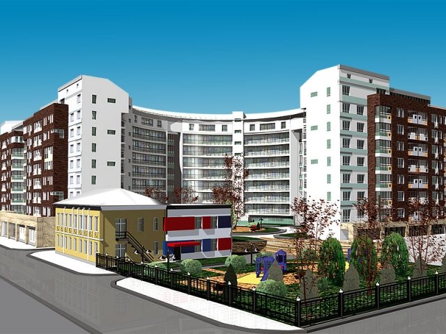 ЖК Green Fort . Москва, Суворовская ул., вл. 10-12