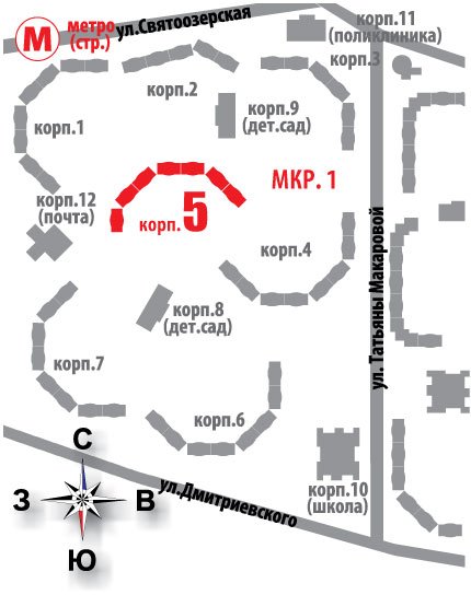 Жилой дом на ул. Татьяны Макаровой, 3. Москва, Макаровой Татьяны ул., 3