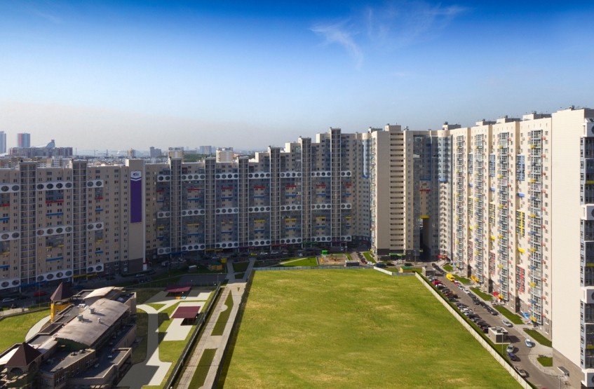 Мкр Спасский мост в Красногорске. Московская обл., Красногорск, Спасский Мост мкр., Спасская ул.