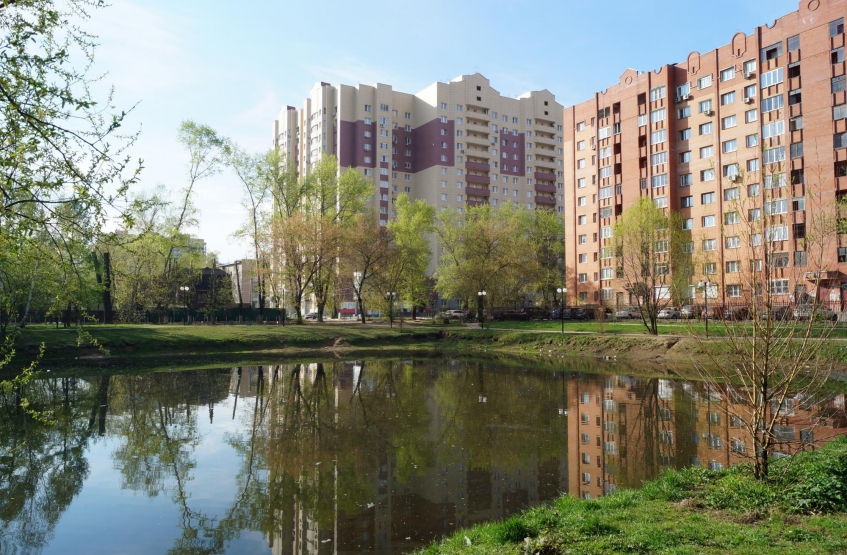 Жилой дом на Парковой, 1/18 . Московская обл., Люберцы, Калинина пос., мкр., Парковая ул., 1/18 