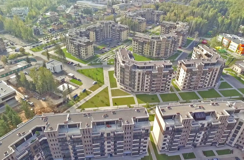 Мкр Солнечный в Троицке. Москва, Троицк, Троицкий б-р, 4, 5, 6, 7