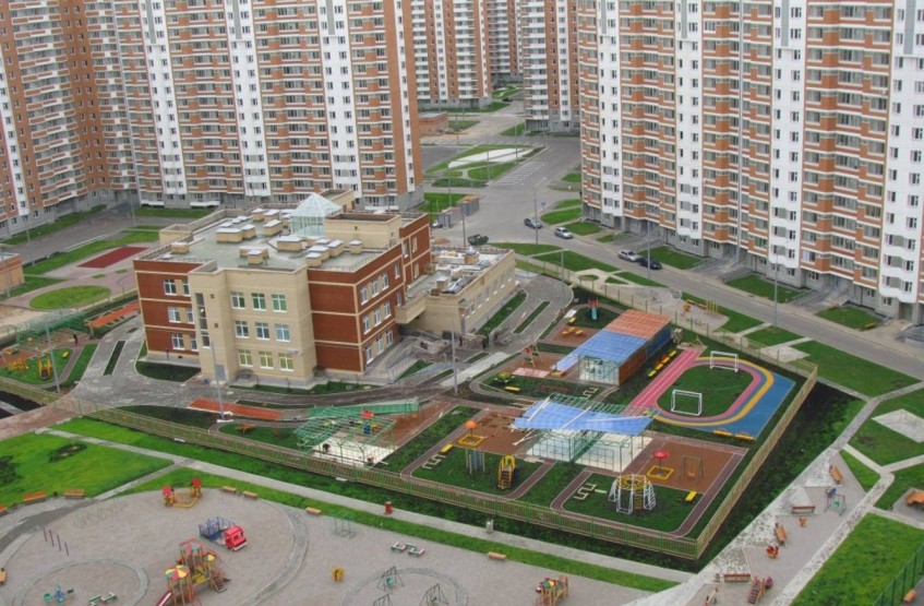 Микрорайон Катюшки 2. Московская обл., Лобня, Юности ул.