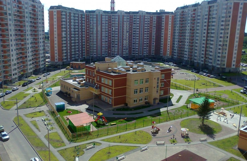 Микрорайон Катюшки 2. Московская обл., Лобня, Юности ул.