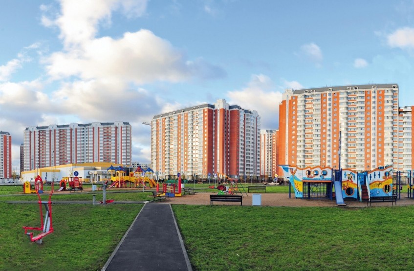 Микрорайон Катюшки 2. Московская обл., Лобня, Юности ул.