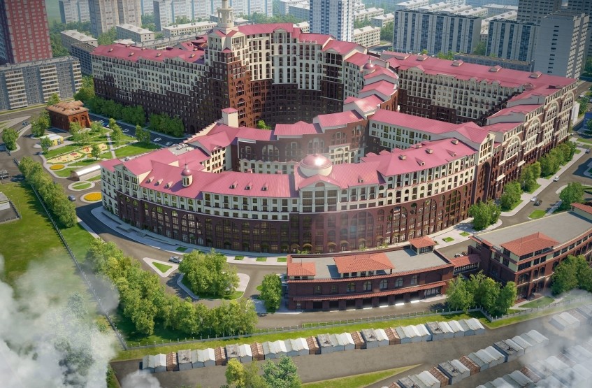 МФК Маршал. Москва, Маршала Рыбалко, 2, к. 1-9