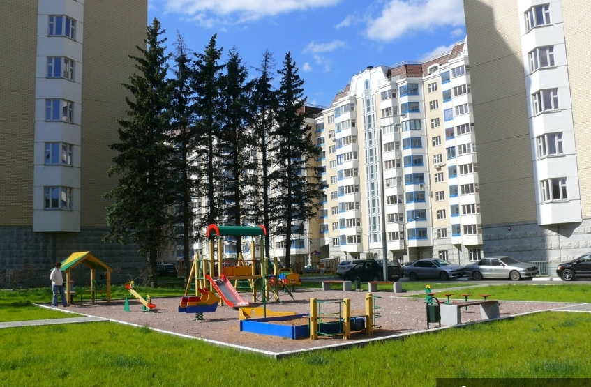 Мкр Немчиновка. Московская обл., Одинцовский р-н, Немчиновка мкр., Советский пр-т