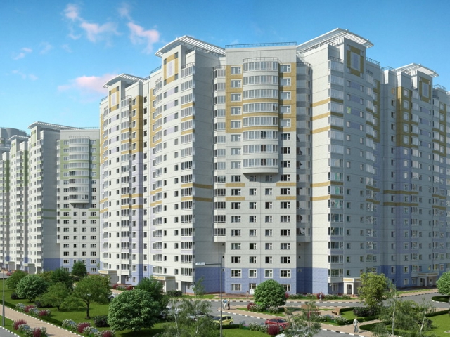 Мкр. Центр-2. Московская обл., Балашиха, Железнодорожный мкр., Струве ул.